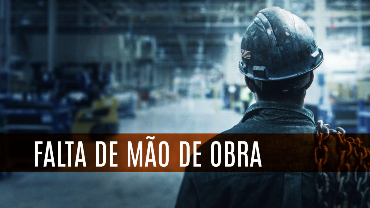 Falta de mão de obra